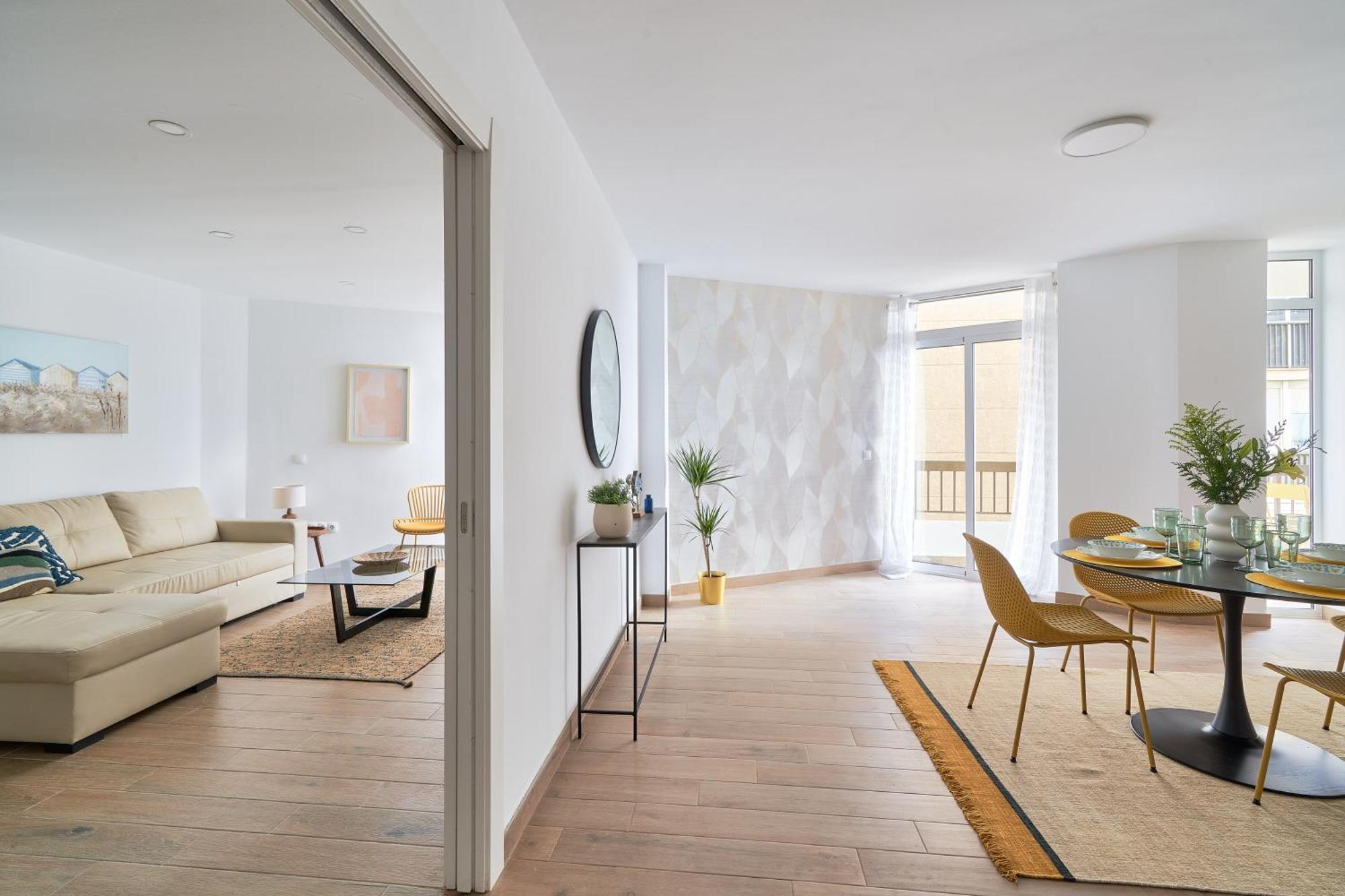 Apartamento En Primera Linea De Playa En La Malagueta Málaga Esterno foto