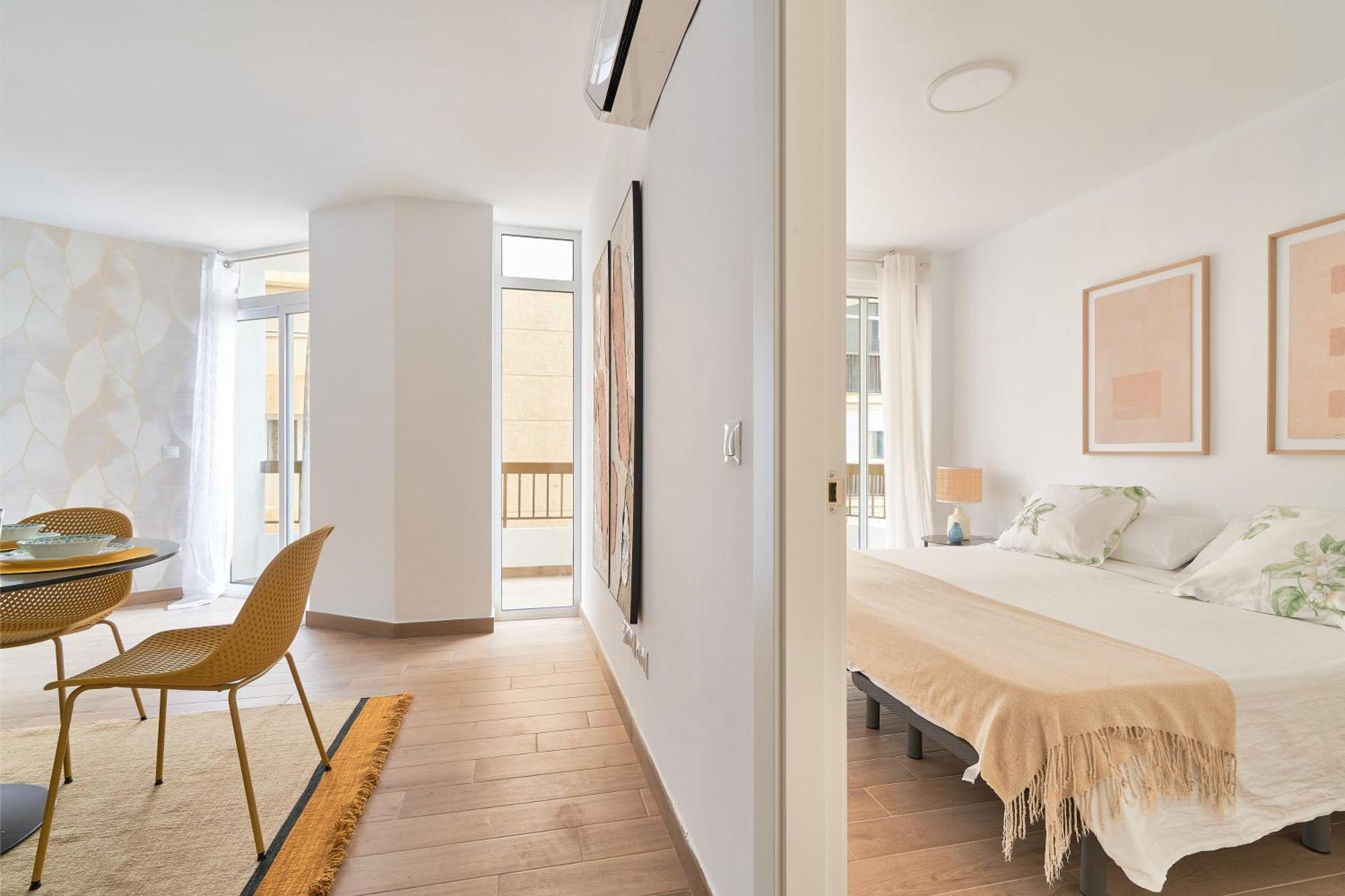 Apartamento En Primera Linea De Playa En La Malagueta Málaga Esterno foto